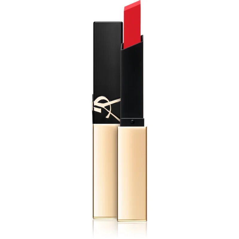 Yves Saint Laurent Rouge Pur Couture The Slim tenká matující rtěnka s koženým efektem odstín 33 2.2 g