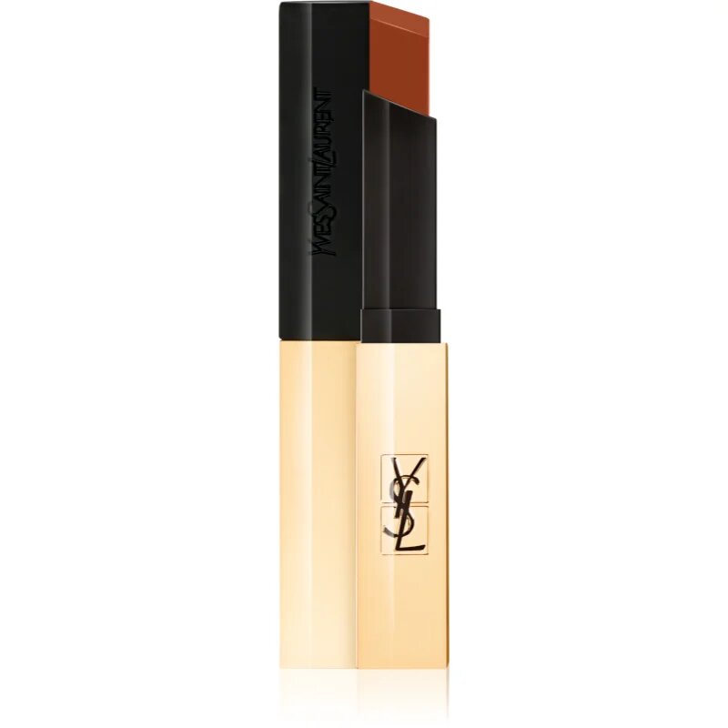 Yves Saint Laurent Rouge Pur Couture The Slim tenká matující rtěnka s koženým efektem odstín 38 22 g