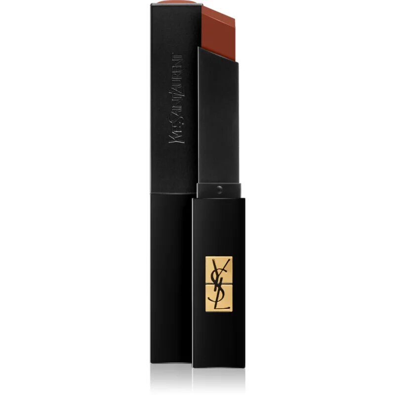 Yves Saint Laurent Rouge Pur Couture The Slim Velvet Radical tenká matující rtěnka s koženým efektem odstín 320 2.2 g