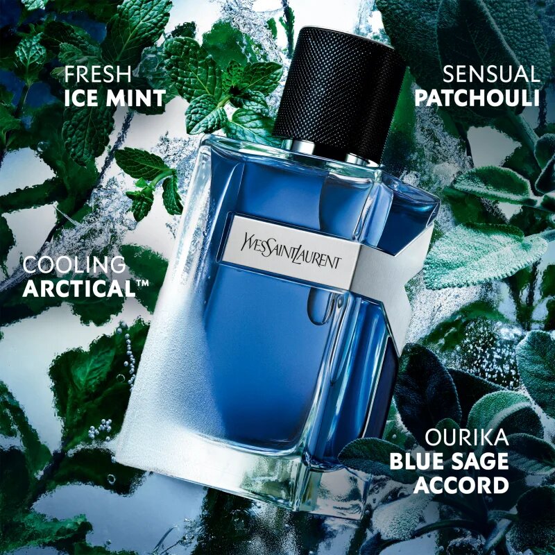Yves Saint Laurent Y Iced Cologne toaletní voda intense pro muže 100 ml