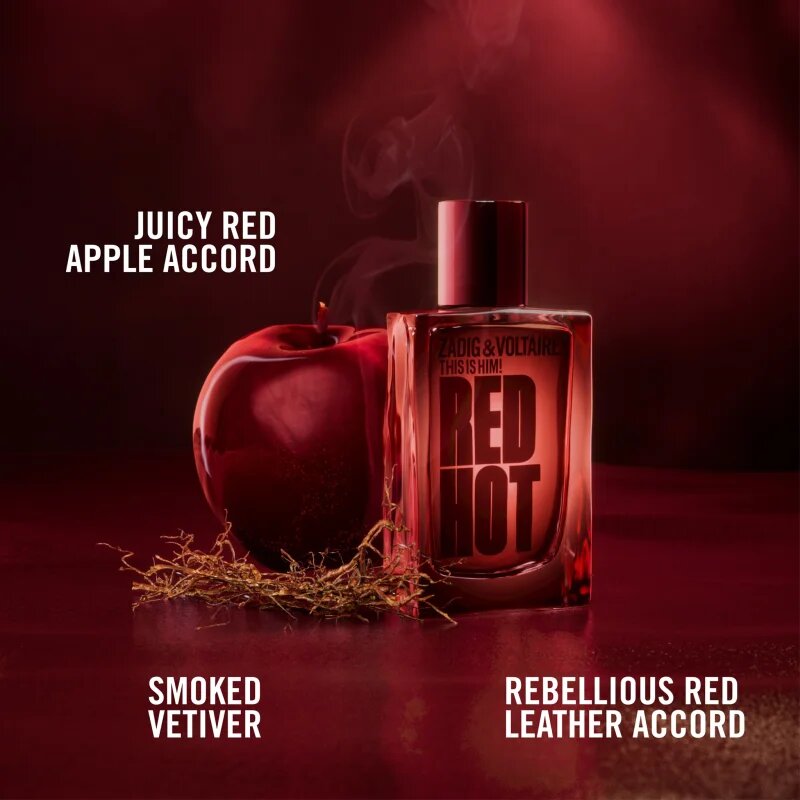 ZADIG&VOLTAIRE THIS IS HIM! RED HOT parfémovaná voda pro muže 100 ml