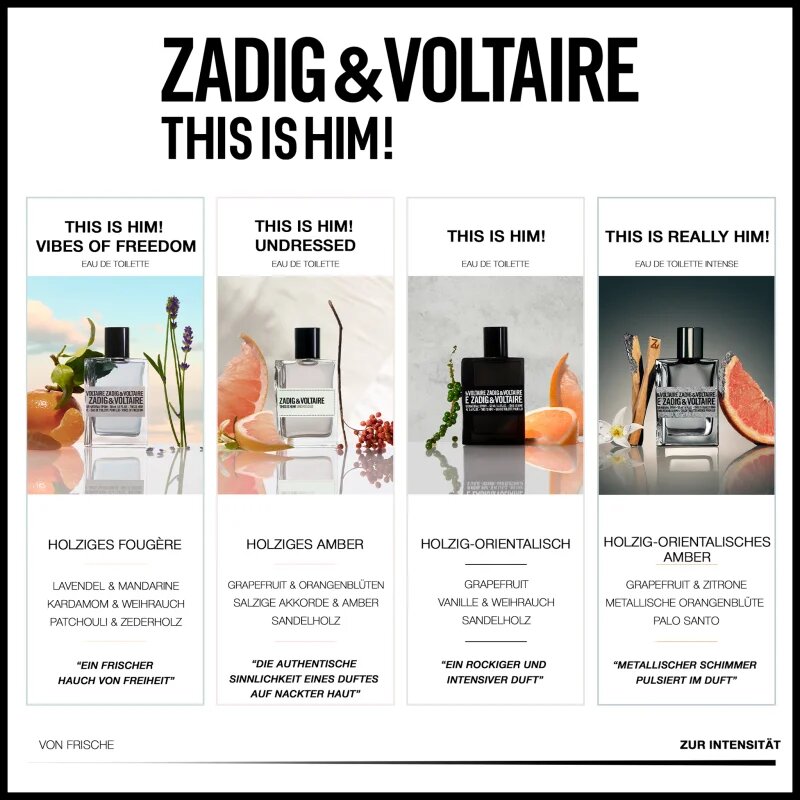 ZADIG&VOLTAIRE THIS IS HIM! toaletní voda pro muže 100 ml