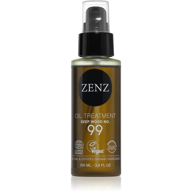 ZENZ Organic Deep Wood No. 99 olejová péče na obličej tělo a vlasy 100 ml