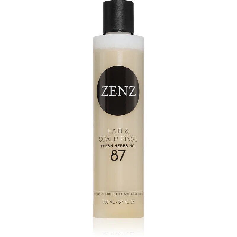 ZENZ Organic Fresh Herbs No. 87 intenzivní péče pro obnovu pokožky hlavy 200 ml