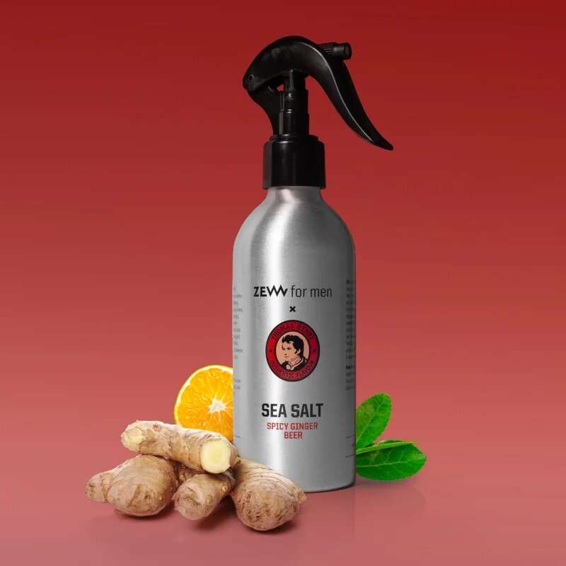 Zew For Men Sea Salt Thomas Henry Spicy Ginger slaný sprej pro muže 240 ml