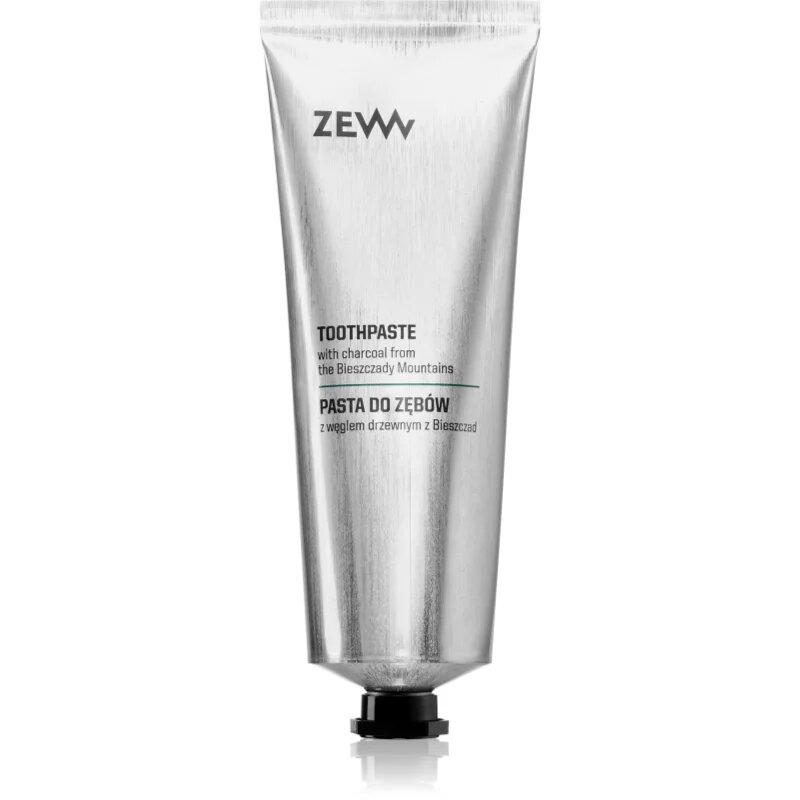 Zew For Men Toothpaste With Charcoal zubní pasta bez fluoridu 80 ml