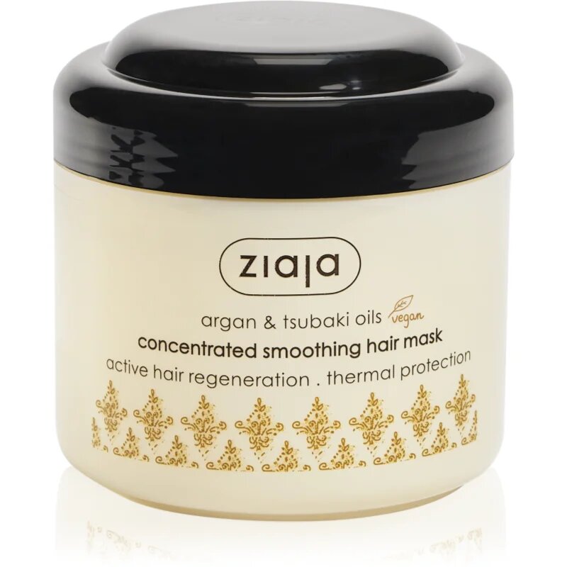 Ziaja Argan Oil vyhlazující maska pro suché a poškozené vlasy 200 ml
