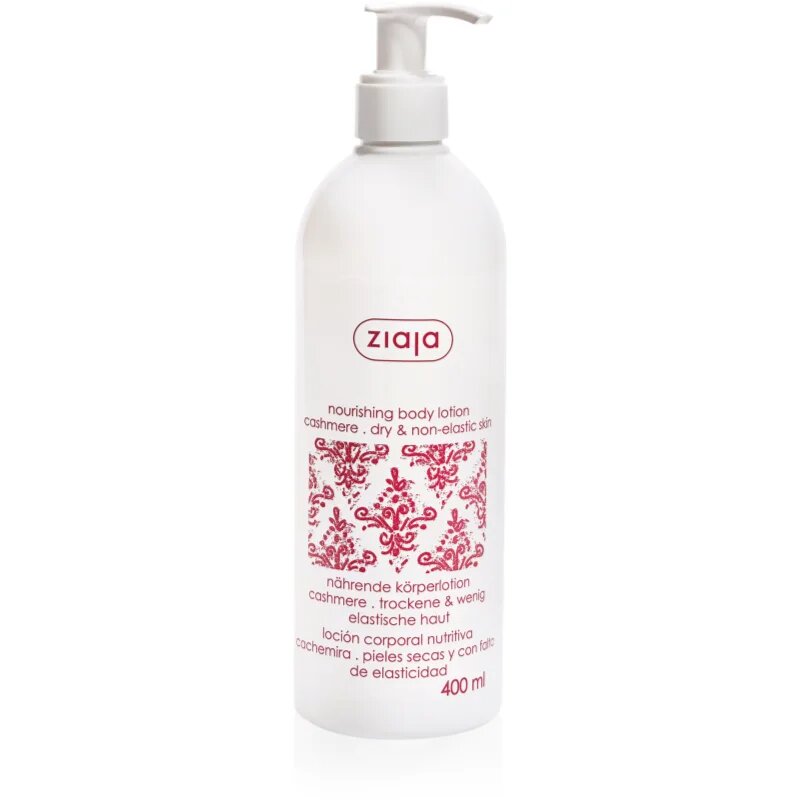 Ziaja Cashmere vyživující tělové mléko pro suchou pokožku 400 ml