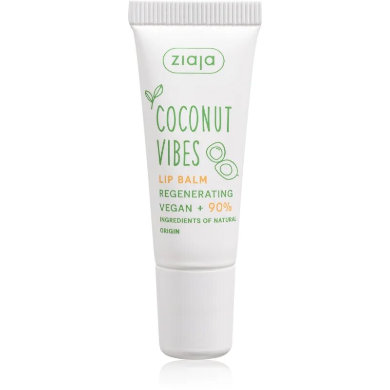 Ziaja Coconut Vibes balzám na rty s regeneračním účinkem 10 ml