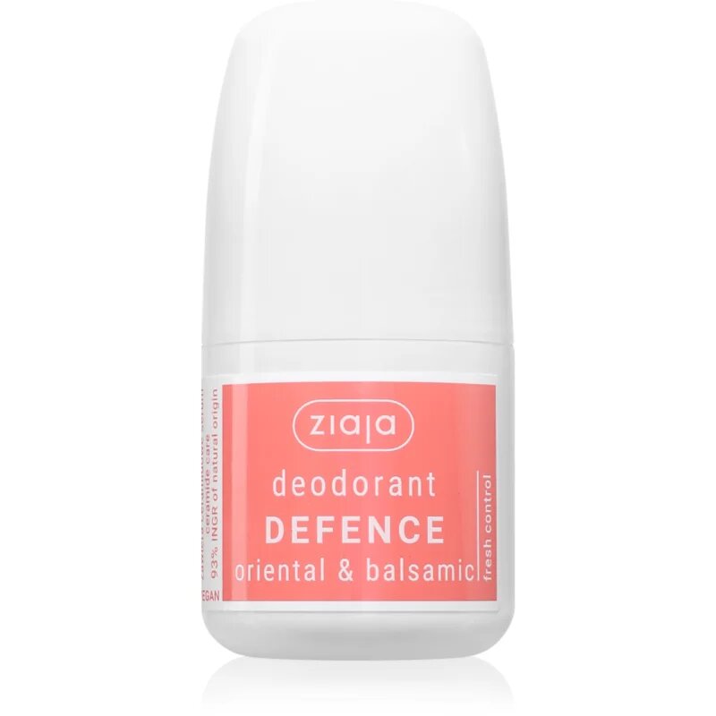 Ziaja Deodorant Defence deodorant roll-on vůně Oriental & Balsamic 60 ml