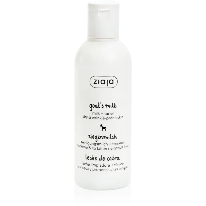 Ziaja Goat's Milk čisticí mléko a pleťové tonikum 2 v 1 200 ml