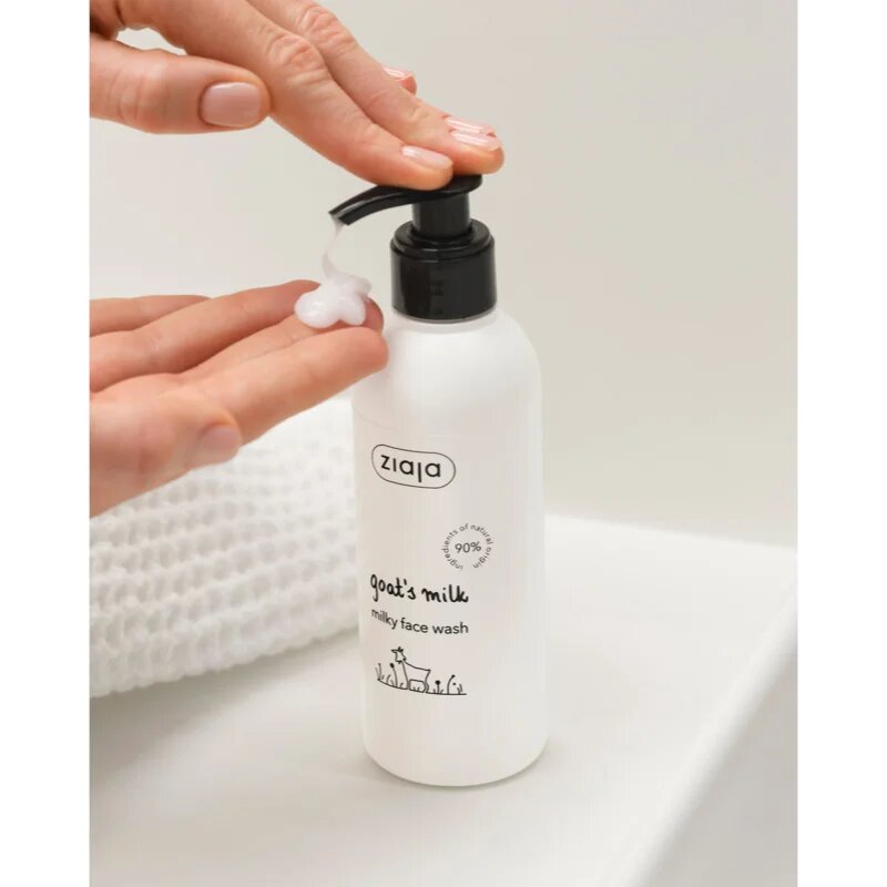 Ziaja Goat's Milk jemný mycí gel na obličej 200 ml