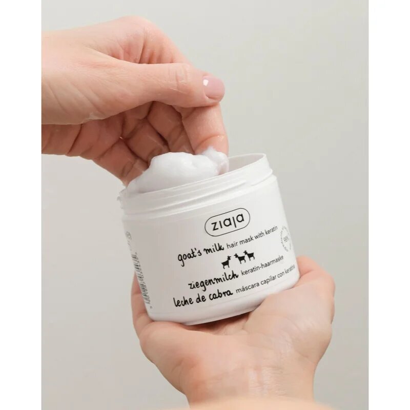 Ziaja Goat's Milk posilující maska pro suché a poškozené vlasy 200 ml