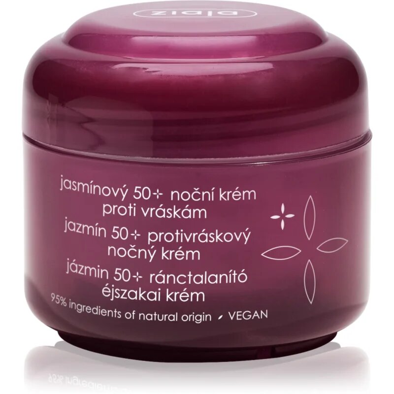 Ziaja Jasmine noční krém proti vráskám 50 ml