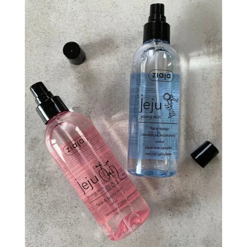 Ziaja Jeju Young Skin pleťové tonikum ve spreji pro mladou pleť 200 ml