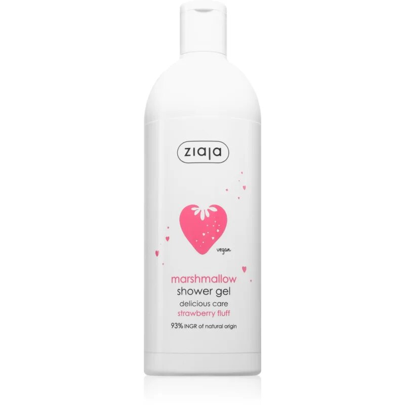 Ziaja Marshmallow sprchový gel vůně Strawberry fluff 500 ml