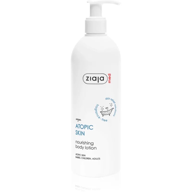 Ziaja Med Atopic Skin hydratační emulze pro atopicku pokožku dětí a dospělých 400 ml