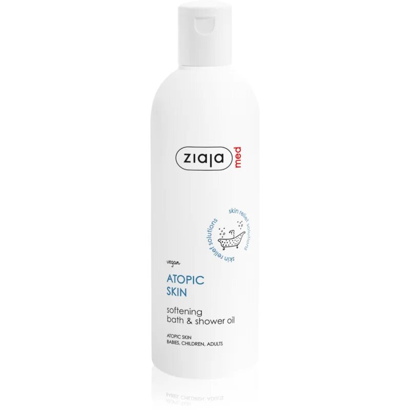 Ziaja Med Atopic Skin sprchový a koupelový olej pro atopickou pokožku dětí a dospělých 270 ml