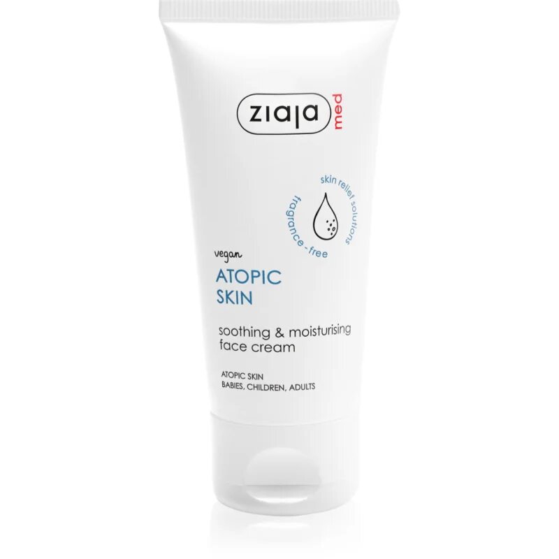 Ziaja Med Atopic Skin zklidňující krém pro suchou až atopickou pleť 50 ml