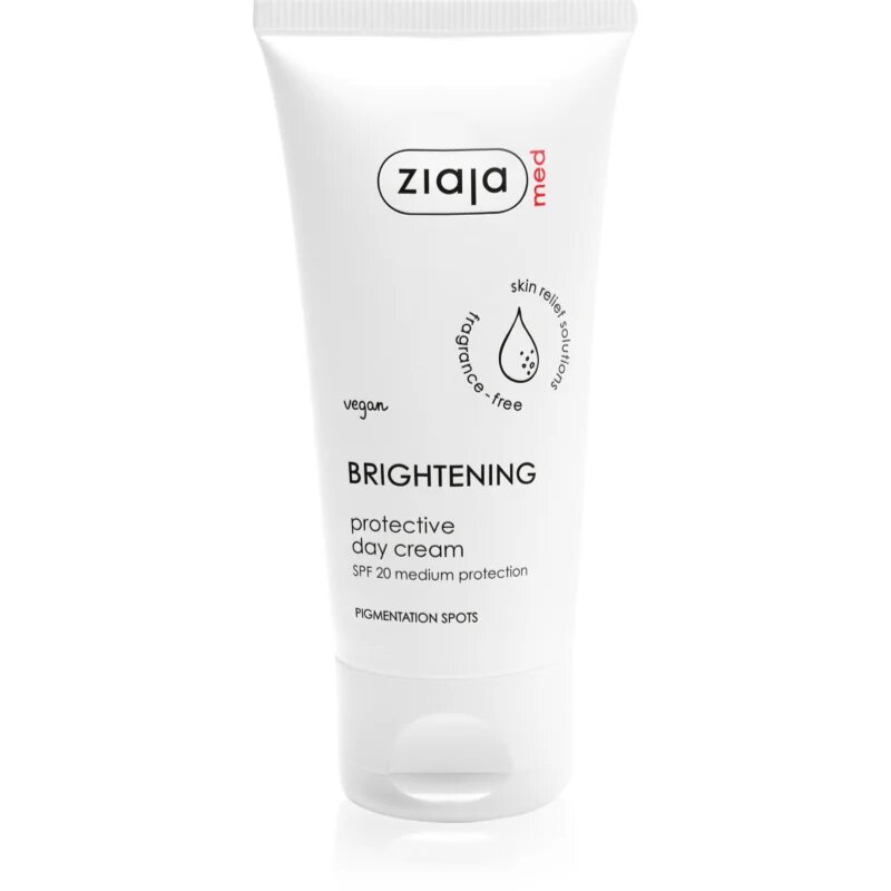 Ziaja Med Brightening Care ochranný krém proti pigmentovým skvrnám SPF 20 50 ml