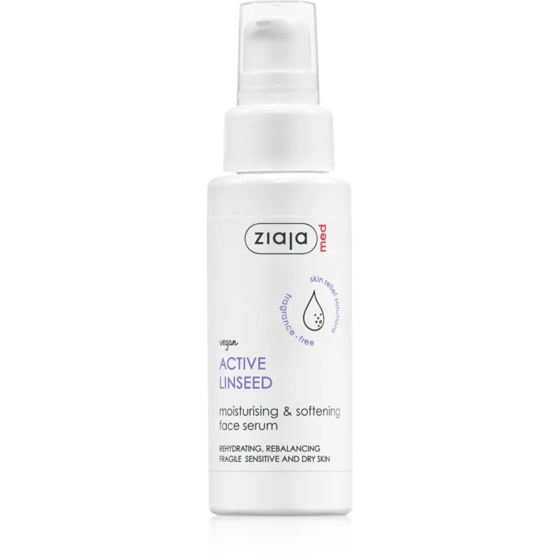 Ziaja Med Linseed intenzivně hydratační pleťové sérum 50 ml