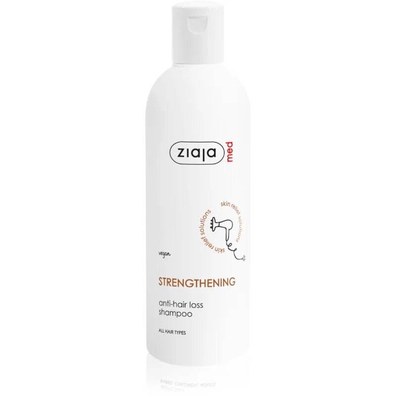 Ziaja Med Strengthening Dermatological Formula šampon proti vypadávání vlasů 300 ml