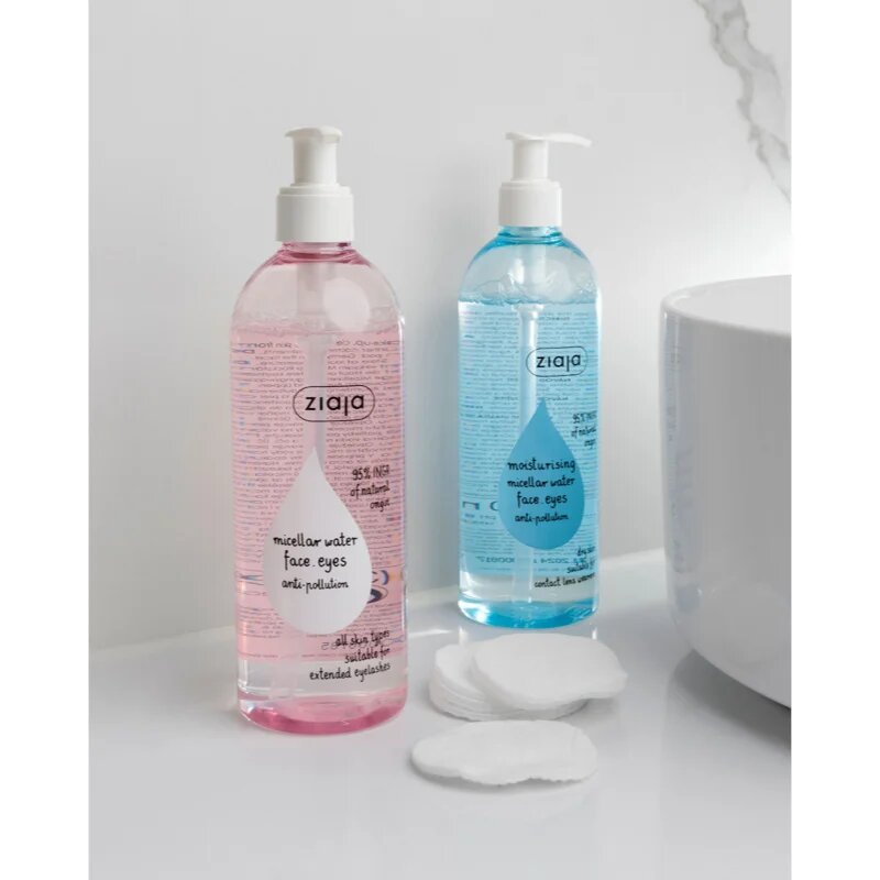 Ziaja Moisturising hydratační micelární voda 390 ml