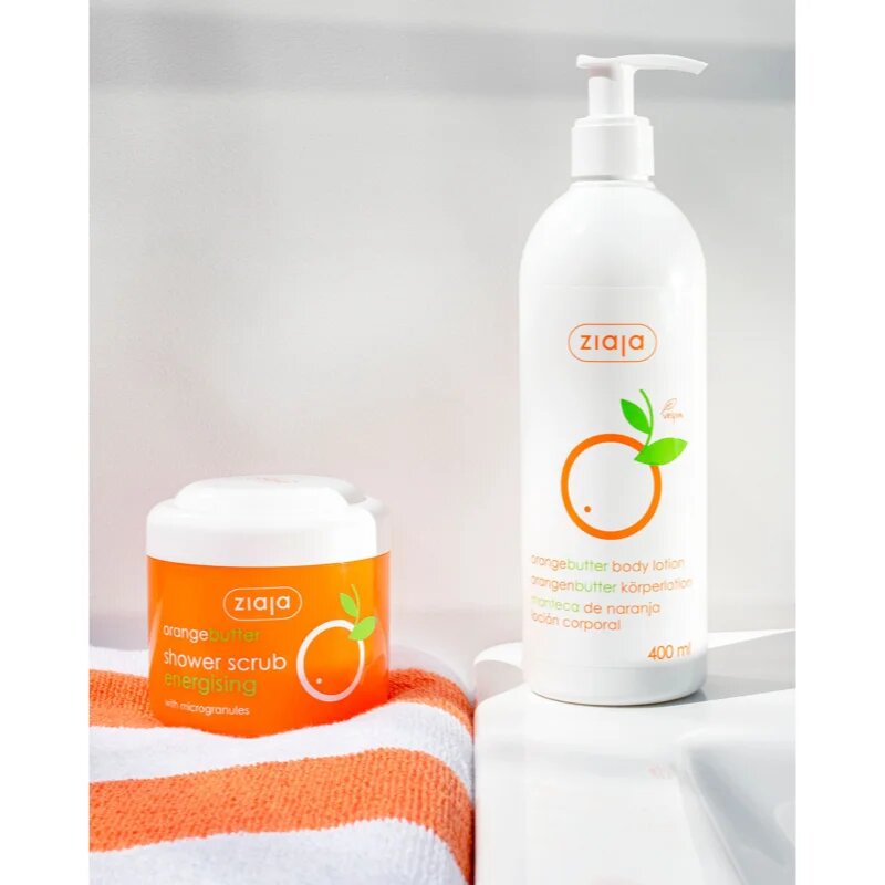 Ziaja Orange Butter hydratační tělové mléko 400 ml