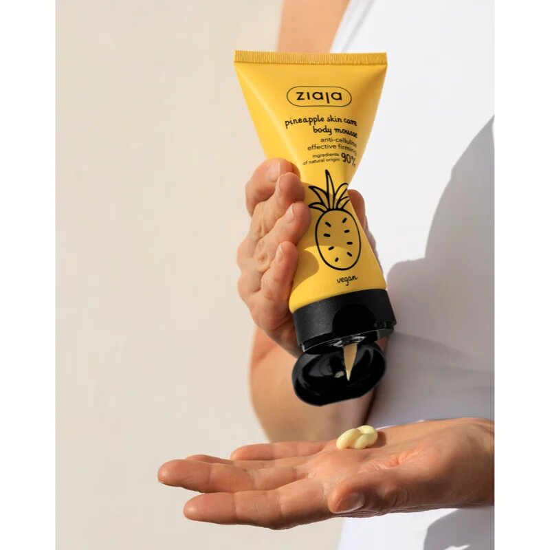 Ziaja Pineapple tělová pěna na celulitidu 160 ml