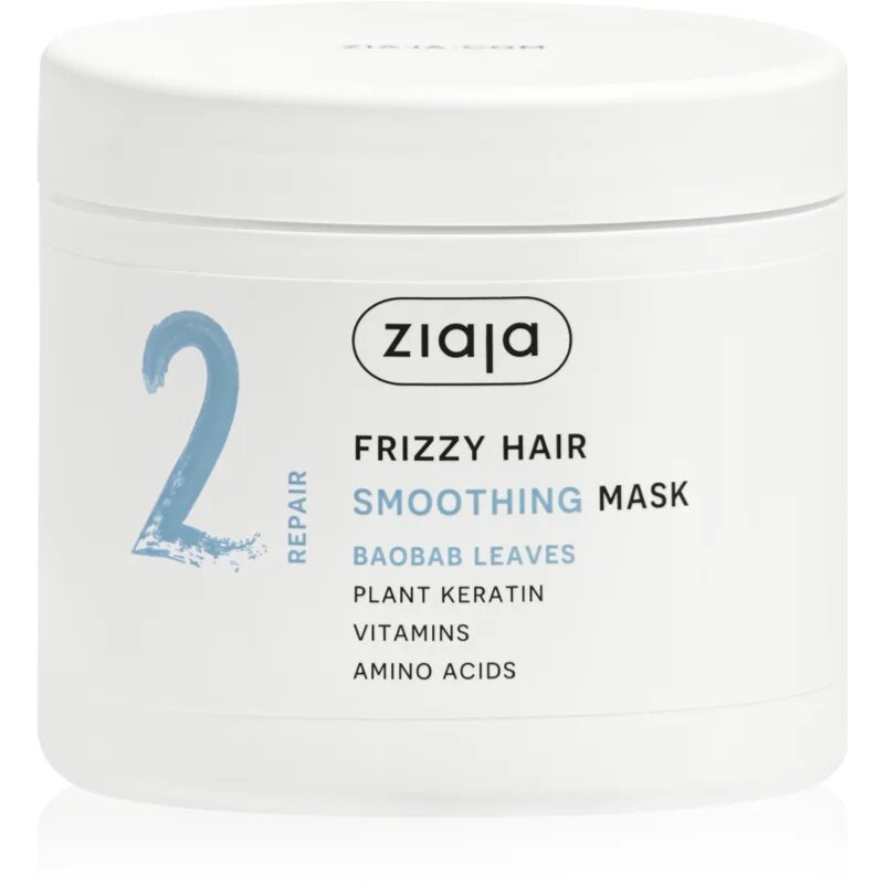 Ziaja Plant Essentials Baobab Leaves vyhlazující maska pro kudrnaté vlasy 350 ml