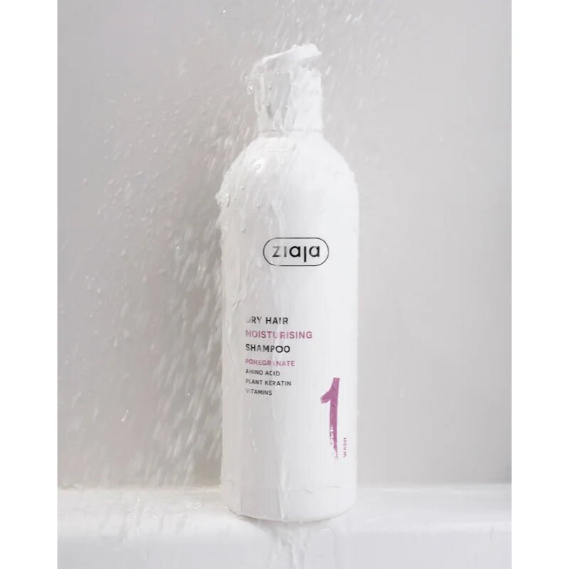 Ziaja Plant Essentials Pomegranate hydratační šampon pro suché vlasy 400 ml