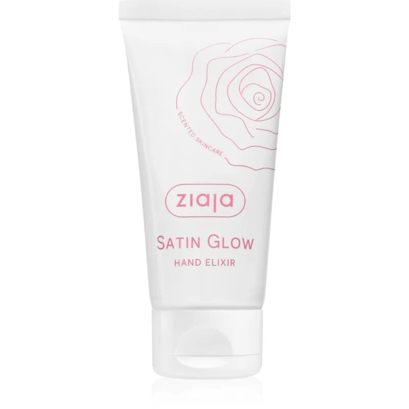 Ziaja Satin Glow Hand Elixir hydratační krém na ruce 50 ml