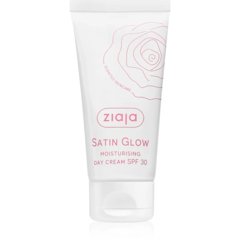 Ziaja Satin Glow Moisturising Day Cream hydratační denní krém SPF 30 50 ml