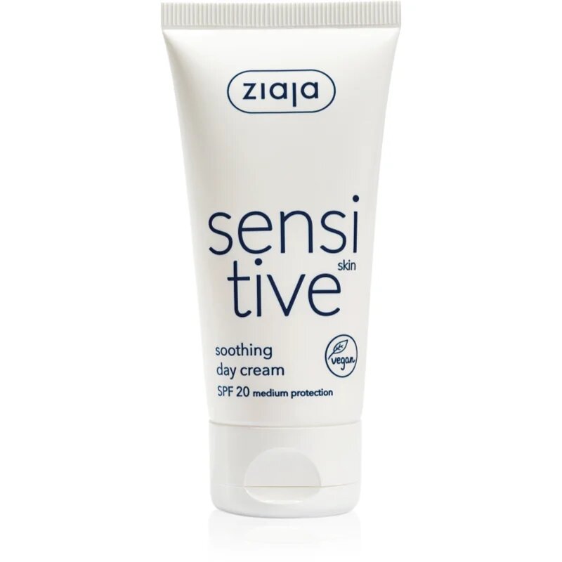 Ziaja Sensitive zklidňující krém pro suchou a svědící pleť SPF 20 50 ml