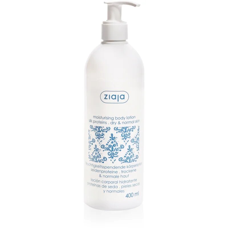 Ziaja Silk hydratační tělové mléko s bambuckým máslem 400 ml