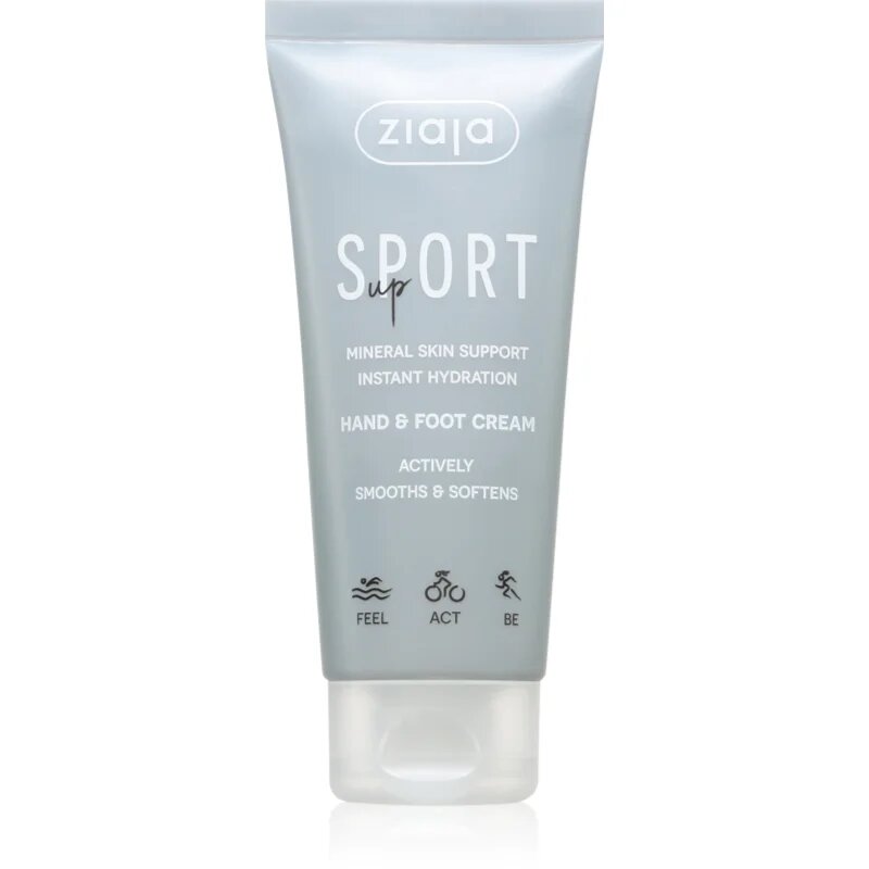Ziaja Sport Up Hand & Foot Cream hydratační krém na ruce a nohy 100 ml
