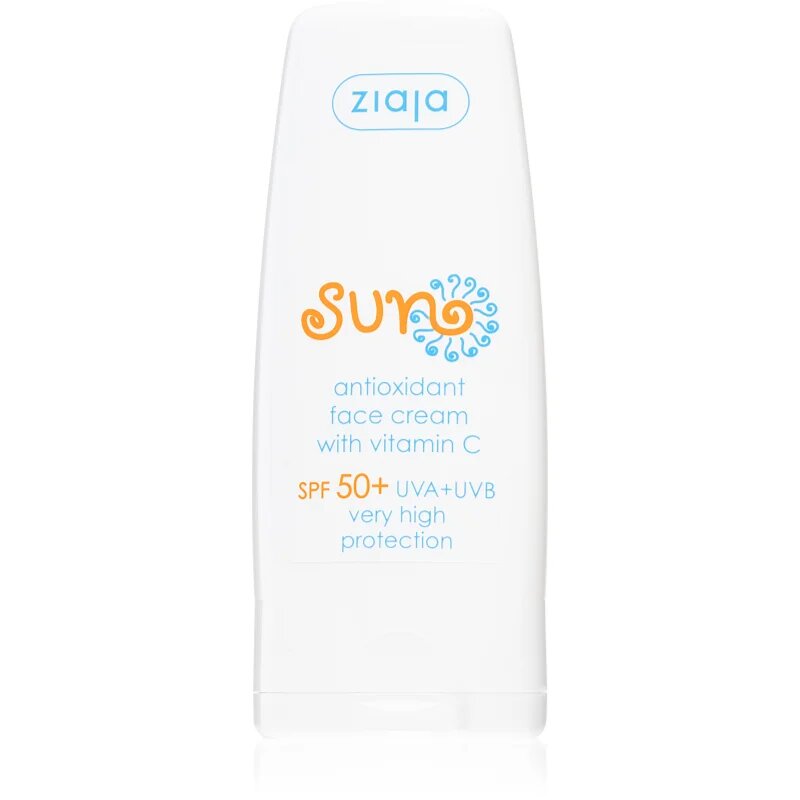 Ziaja Sun antioxidační pleťový krém s vitaminem C SPF 50+ 50 ml