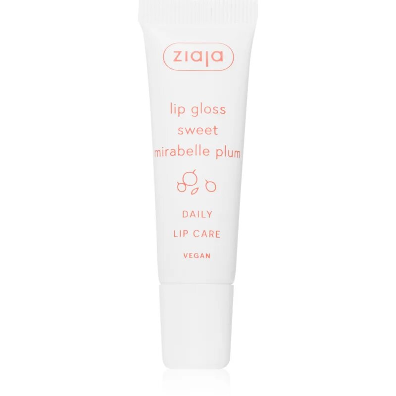 Ziaja Sweet Mirabelle Plum pečující lesk na rty 12 ml