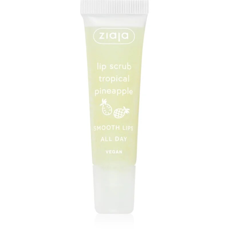 Ziaja Tropical Pineapple cukrový peeling na rty 12 ml