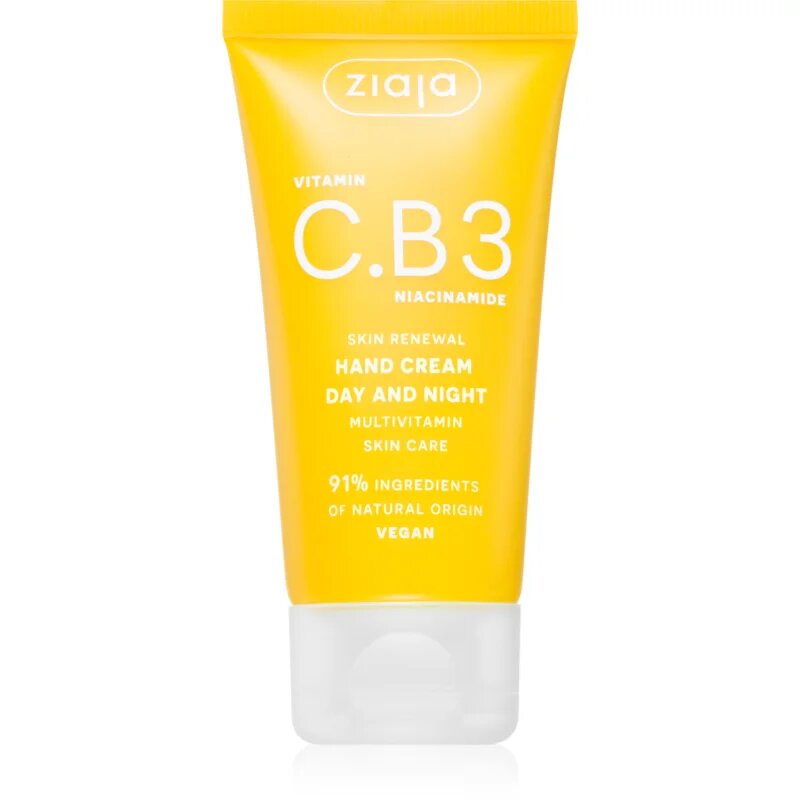 Ziaja Vitamin C.B3 Niacinamide hydratační krém na ruce 50 ml