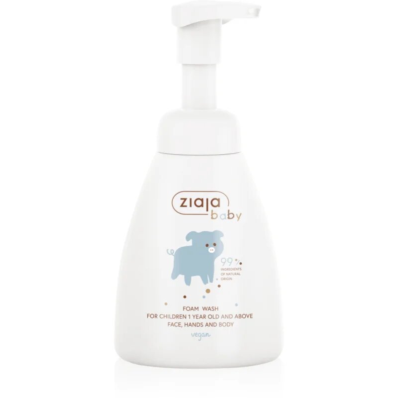 Ziaja Ziajka mycí pěna na obličej a tělo pro děti 250 ml