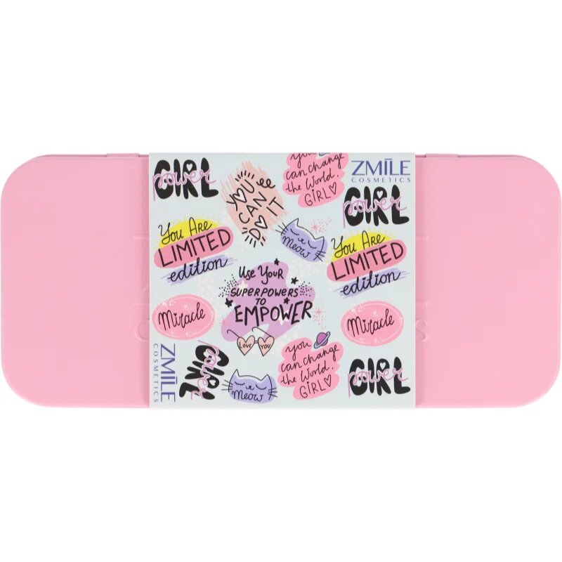 ZMILE COSMETICS Beauty Set Magical Metal Pencil Box make-up sada