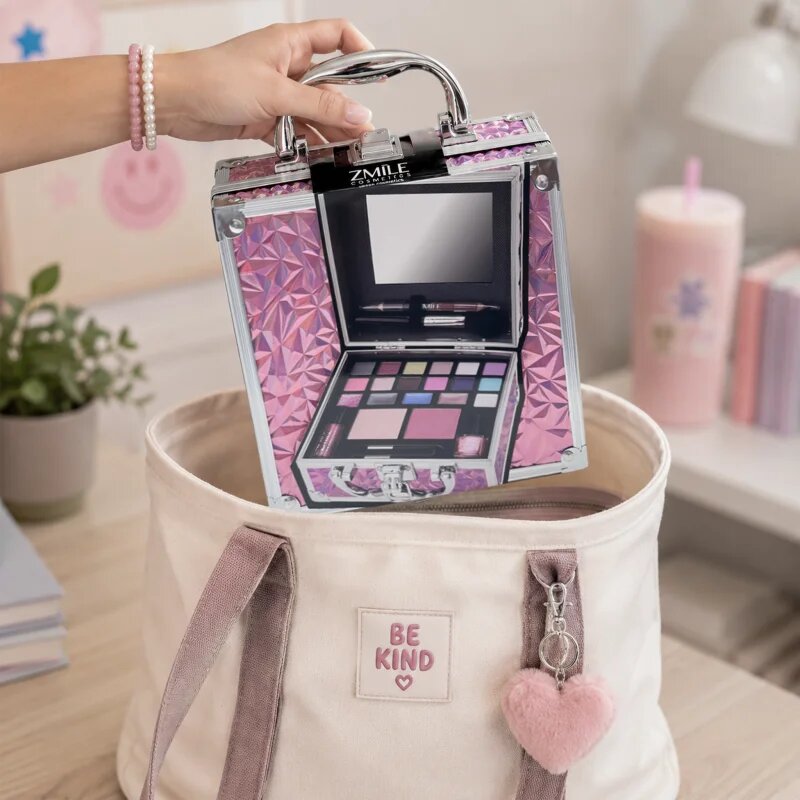ZMILE COSMETICS Pink Glam kosmetický kufřík