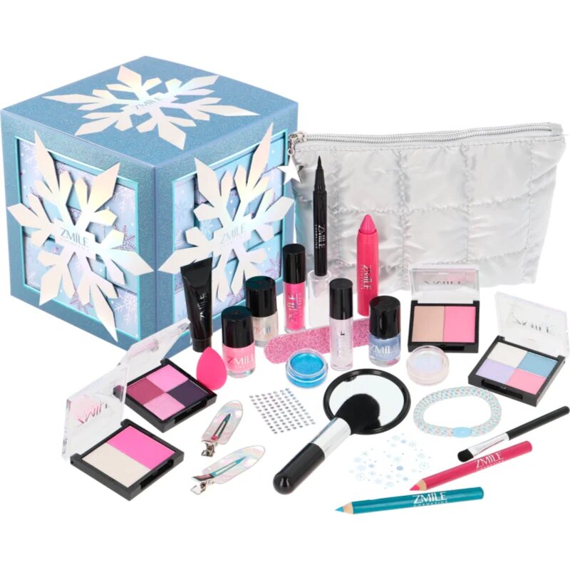 ZMILE COSMETICS Snowflake Puzzle adventní kalendář Frosty White