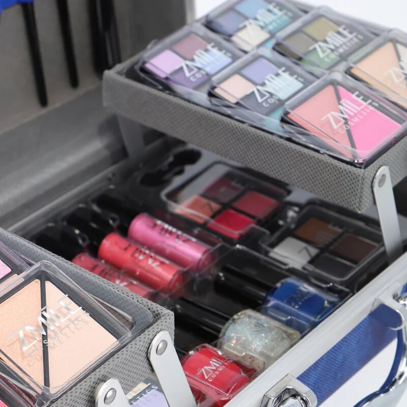ZMILE COSMETICS Traveller Blue kosmetický kufřík