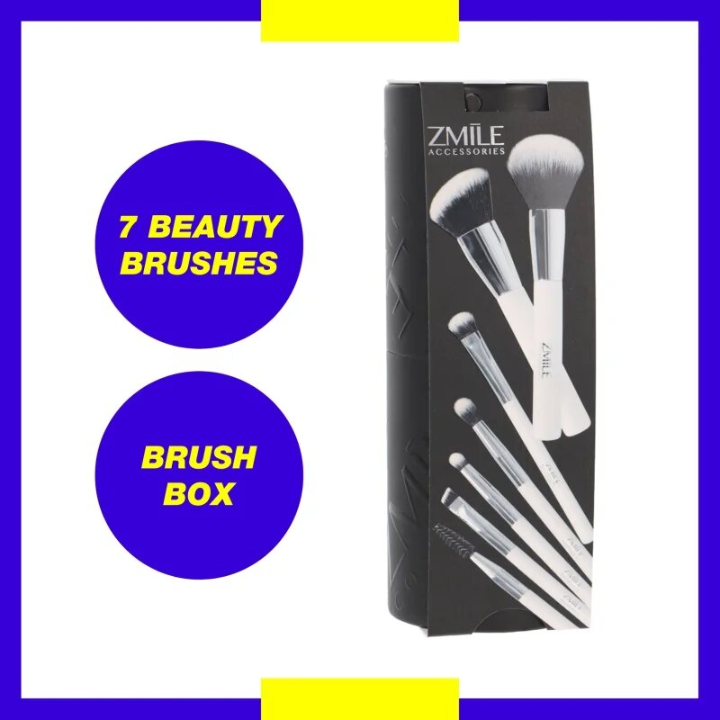 ZMILE COSMETICS Your Utensilo Brushes sada štětců s pouzdrem