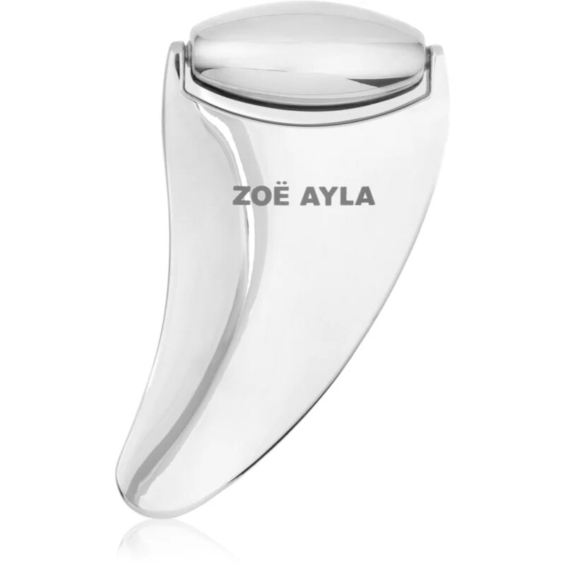Zoë Ayla 2-in-1 Gua Sha Roller masážní pomůcka na obličej 1 ks