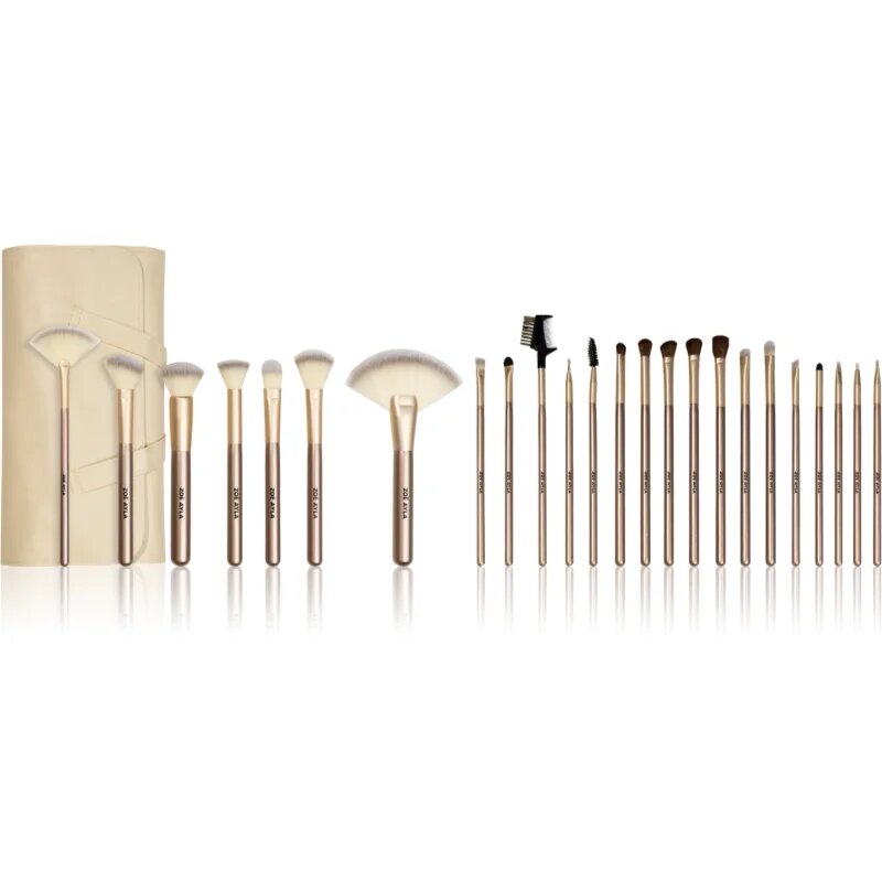 Zoë Ayla Makeup Brush Set 24 Piece sada štětců s pouzdrem