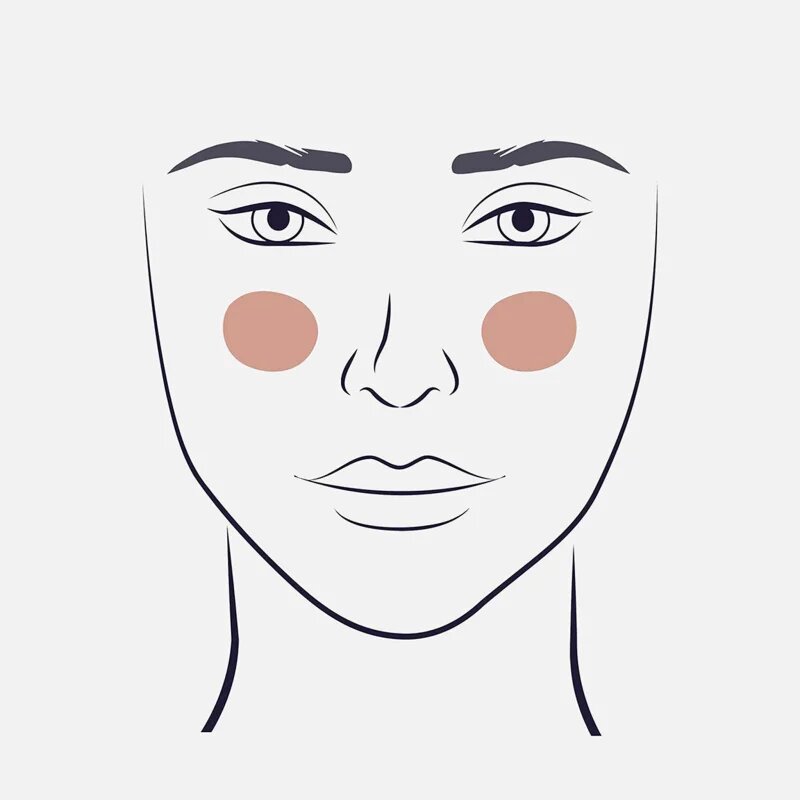 ZOEVA 126 Blush Blender štětec na tvářenku 1 ks