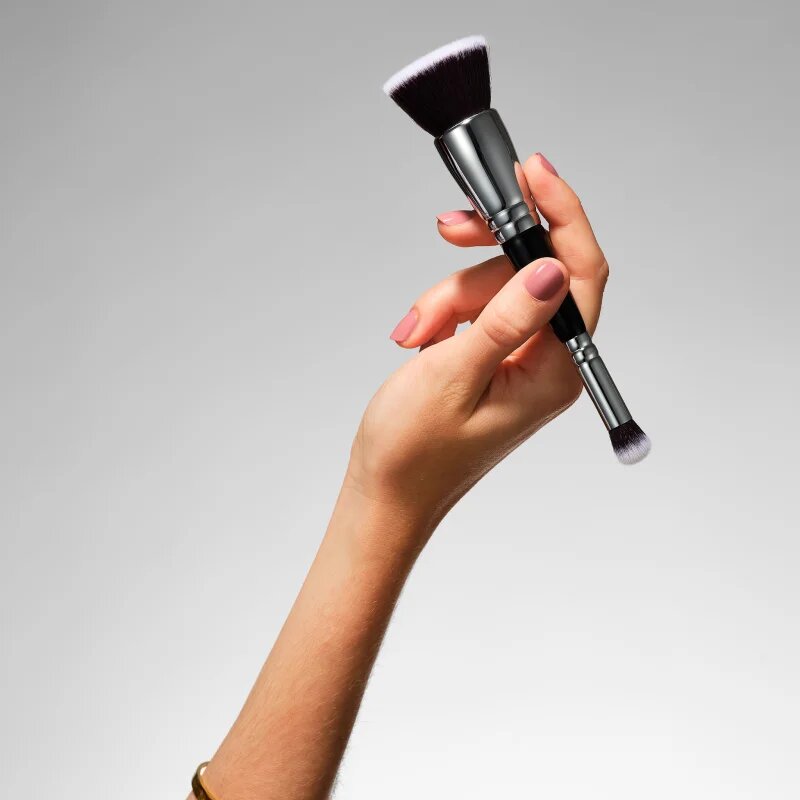 ZOEVA 801 Complexion Duo Brush štětec na make-up oboustranný 1 ks